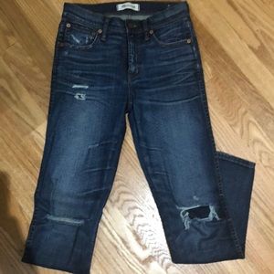 Ripped Madewell Denim Jeans